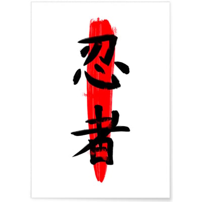 Poster Ninja L'AFFICHERIE
