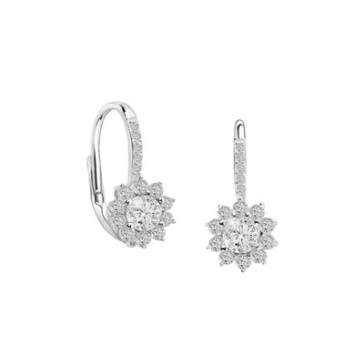 Boucles d'oreilles en argent 925 PRINCESS BLUESPIRIT