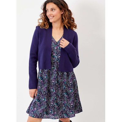 Gilet court maille unie SAGAR LA FIANCÉE