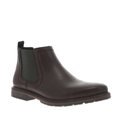 Bottines cuir talon décroché bas RIEKER