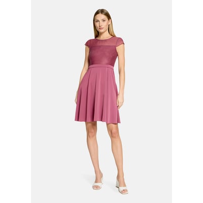 Robe de cocktail manches courtes VERA MONT