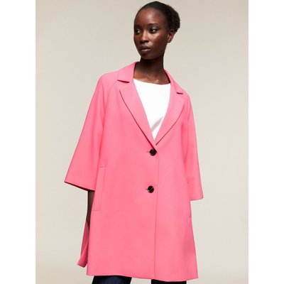 Manteau oversize rose La Redoute