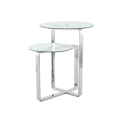 Table d'appoint en verre, ronde, Catrice ARTE ESPINA