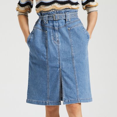 Fanja Denim Skirt SUNCOO