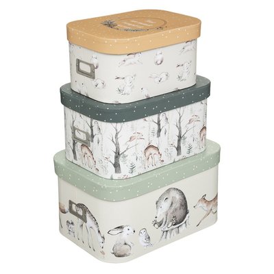 Lot De 3 Boites Forêt ATMOSPHERA