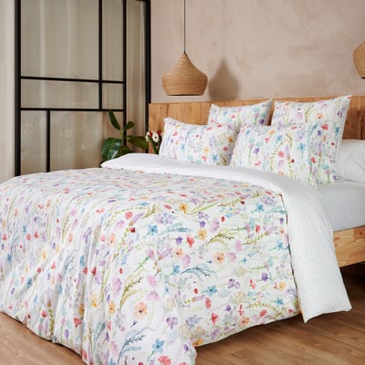 Housse De Couette   Percale De Coton - SOPHIE TRADITION DES VOSGES