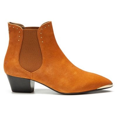 Chelsea boots croûte velours CLARA 5 KOST