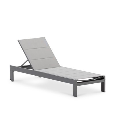 Transat aluminium, lot de 2, LONG BEACH DEFORA HOME