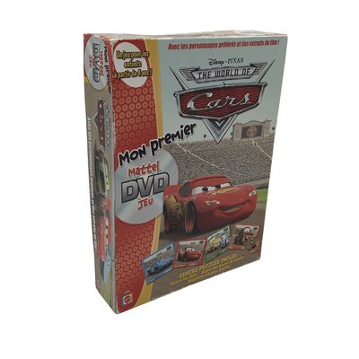 Mon premier DVD jeu The World of Cars Disney Pixar - Bon état MATTEL