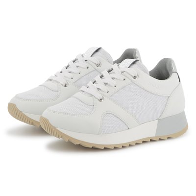 Baskets lacées bimatière BOSS KIDSWEAR