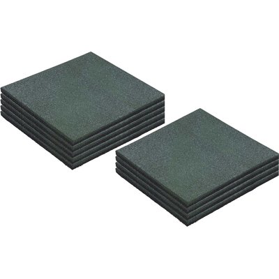 Dalle caoutchouc pour terrain de jeu Hicar (Lot de 9) JARDINDECO