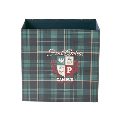Corbeille en carton pliable Ecusson VERTBAUDET