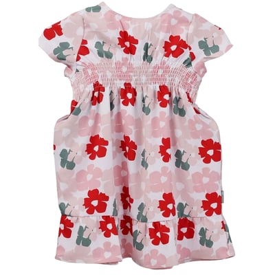 Robe à smocks motif/style floral EVER SO TRESPASS