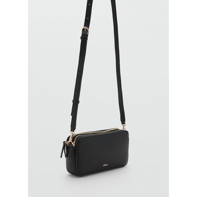 Sac bandoulière double fermeture Éclair MANGO
