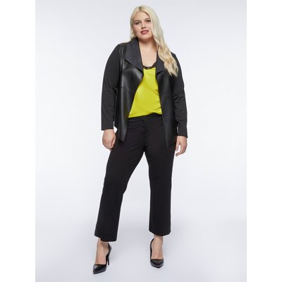 Pantalon kick flare modèle basic en viscose ECOVERO FIORELLA RUBINO
