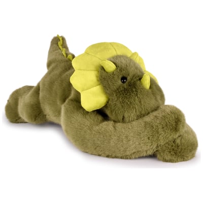 Peluche dinosaure vert lesté Podcoll HISTOIRE D'OURS