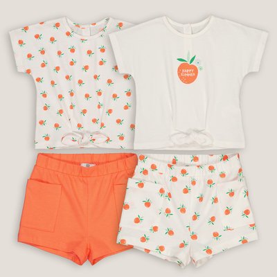 Lot de 2 ensembles 2 pièces coton LA REDOUTE COLLECTIONS