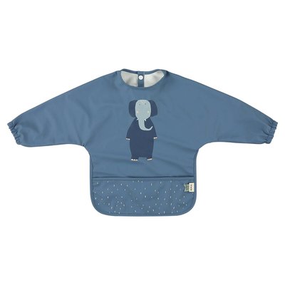 Bavoir manches longues Mrs Elephant TRIXIE