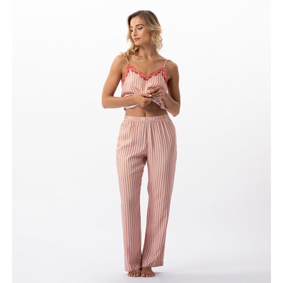 Pantalon pyjama rayé en 100% viscose BIRKIN 780 LE CHAT