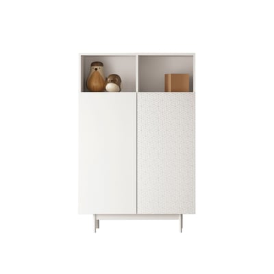Buffet L portes sérigraphie, PRINTED HERDASA