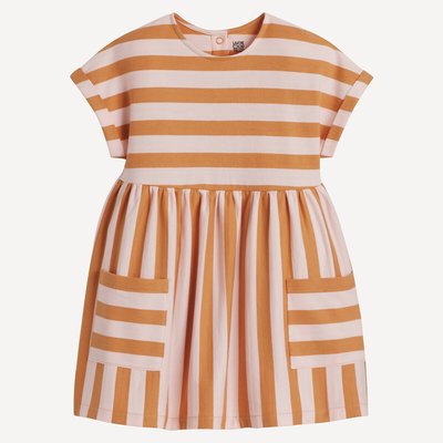 Robe rayée à manches courtes LA REDOUTE COLLECTIONS