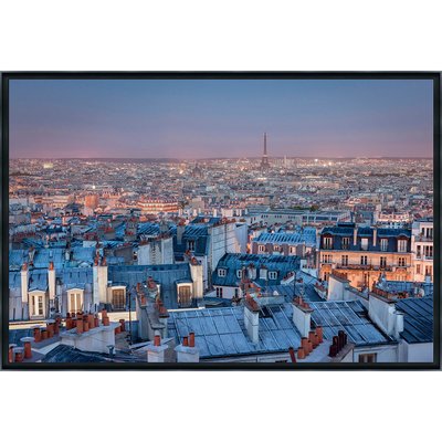 Tirage Sur Verre Synthétique Les Toits De Paris 120x80 Cm TIRAGE D'ART CEANOTHE