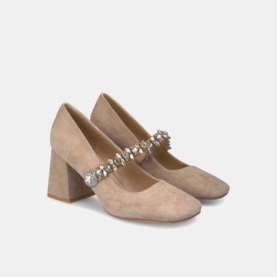 Escarpins à talons avec brides à strass ALMA EN PENA