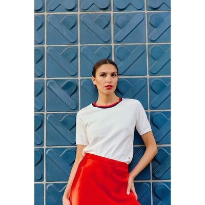 Jersey de manga corta con cuello redondo MAE LA PETITE ETOILE