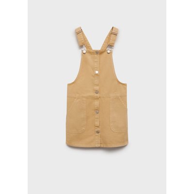 Robe chasuble courte en jean MANGO KIDS