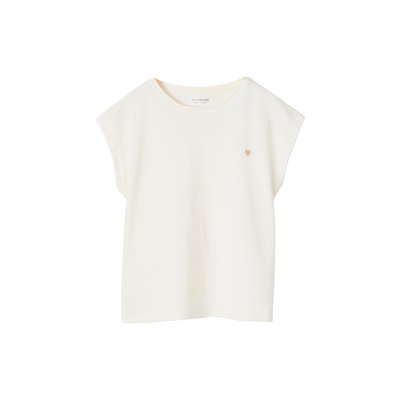 Tee-shirt uni Basics manches courtes VERTBAUDET
