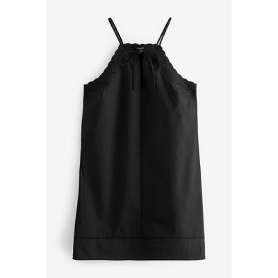 Robe d'été courte brodée à fines bretelles NEXT