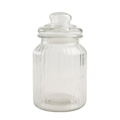 Bocal hauteur 19 cm Optic en verre T ET G WOODWARE