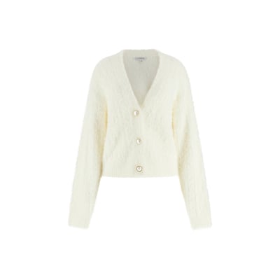 Cardigan Maille Torsadée Duveteuse GUESS