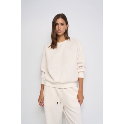 SWEATSHIRT EN JACQUARD ET Fil textile SALSA JEANS