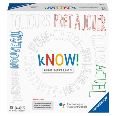 Jeu de société quizz kNOW ! RAVENSBURGER