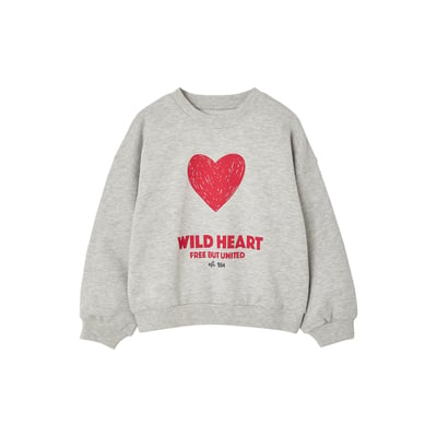 Sweat col rond manches longues VERTBAUDET