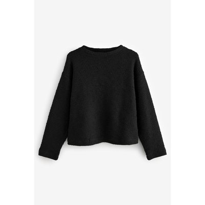 Pull ras du cou épais à texture bouclée NEXT