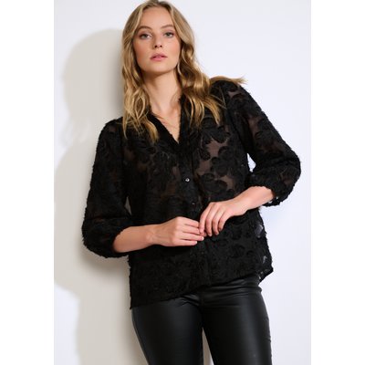 Chemise transparente texturée LOLALIZA