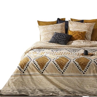 Parure Housse de couette + taie Collection graphique kilim EDEN