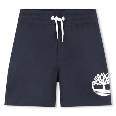 Short de bain uni avec slip TIMBERLAND