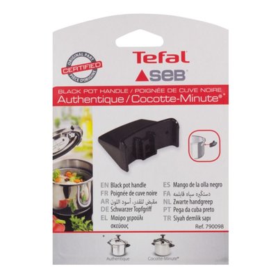 TEFAL Poignée 790098 Noire