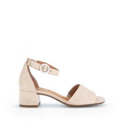 Sandales en textile à talon décroché bloc GABOR