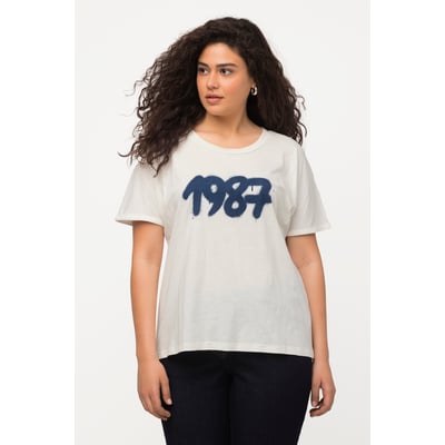 T-shirt oversize à col rond et ULLA POPKEN