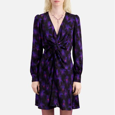 Robe courte manches longue imprimé graphique THE KOOPLES