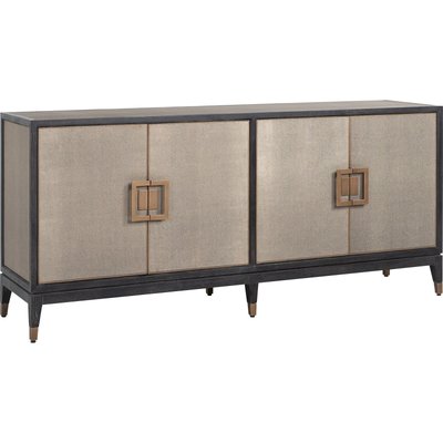 Bahut moderne en bois, Bloomville 4 portes RECOLLECTION