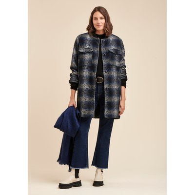 Manteau à carreaux LA FEE MARABOUTEE