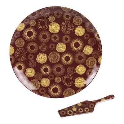 Plat à tarte et sa pelle    31 cm-HÉLIOS TABLE PASSION