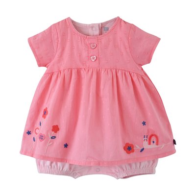 Combirobe naissance manches courtes emeline SUCRE D'ORGE