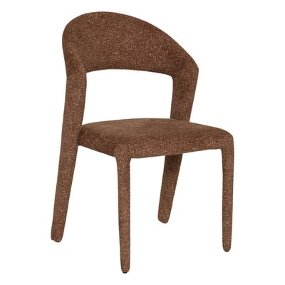 Lot de 2 chaise en tissu structure acier ALMEE ATMOSPHERA