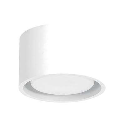 Plafonnier Aluminium Blanc Gx53 1 MODO EDEN